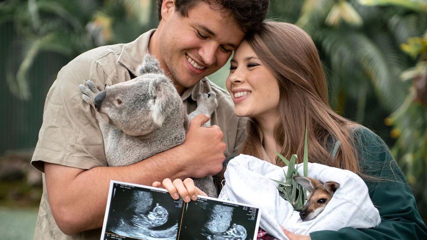 Mit Ultraschallbildern: Bindi Irwin freut sich auf ihr Baby