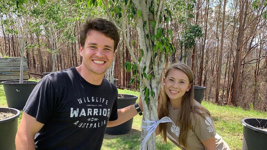 Chandler Powell und Bindi Irwin im April 2020
