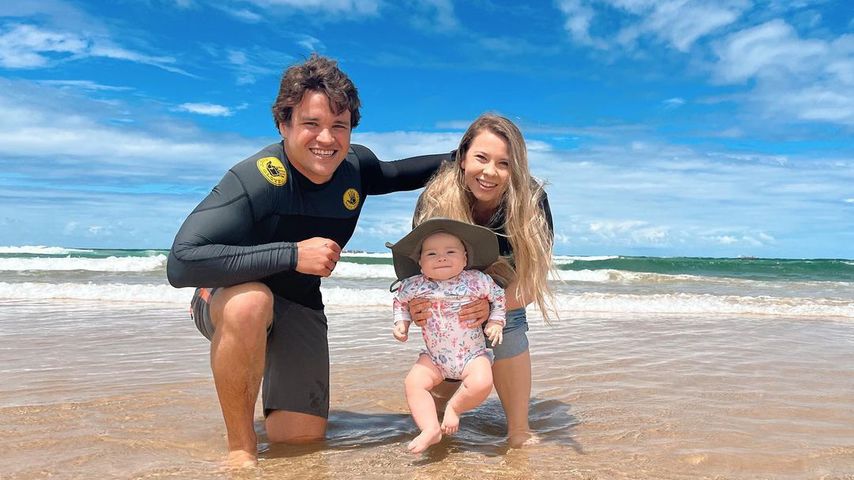 Chandler Powell und Bindi Irwin mit Töchterchen Grace