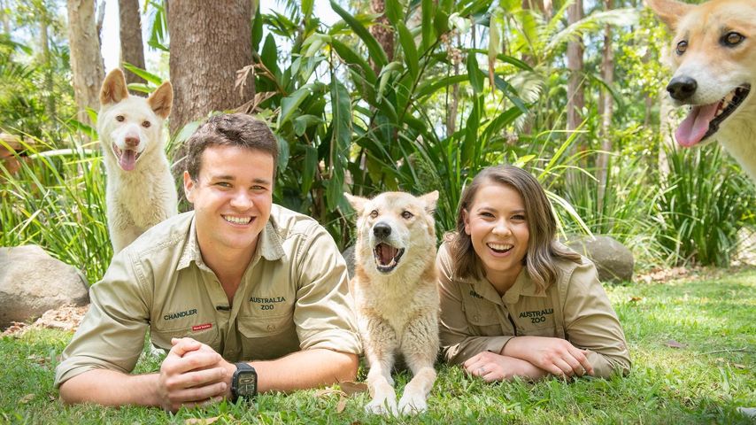 Chandler Powell und Bindi Irwin 2023