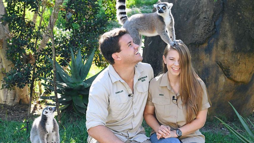 Chandler Powell und Bindi Irwin im Mai 2020