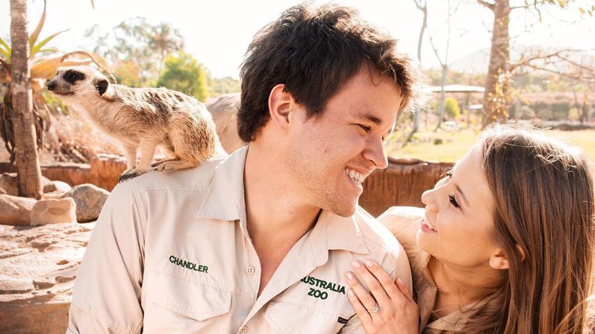 Chandler Powell und Bindi Irwin im Juni 2020