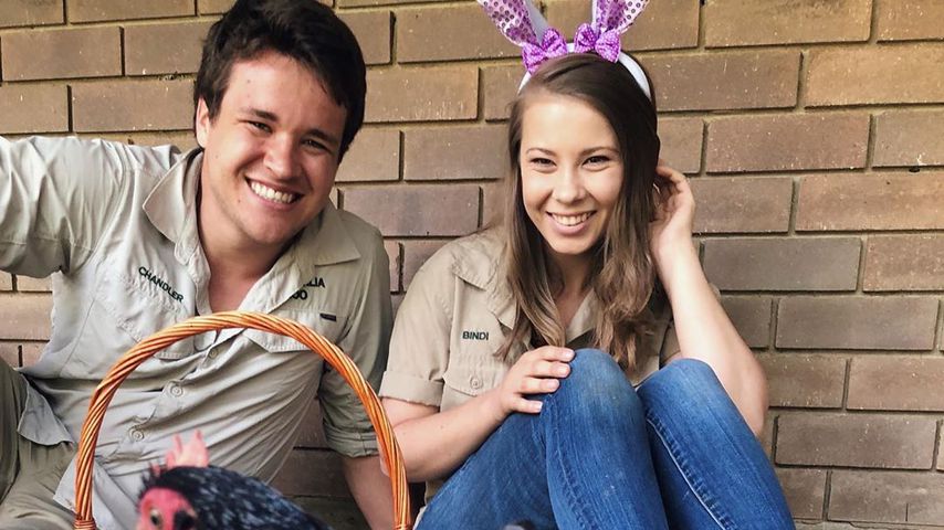 Chandler Powell und Bindi Irwin im April 2020