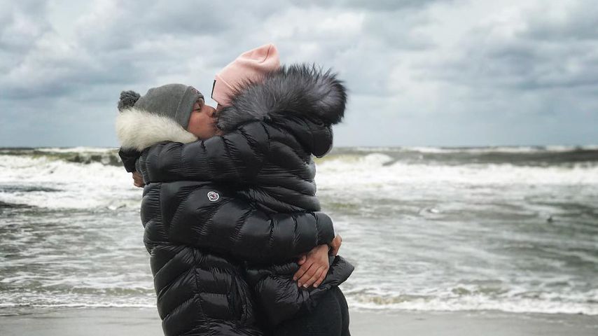 GNTM-Kandidatin Chanel Silberberg mit ihrem Freund