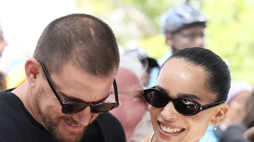 Channing Tatum and Zoë Kravitz, 2024
