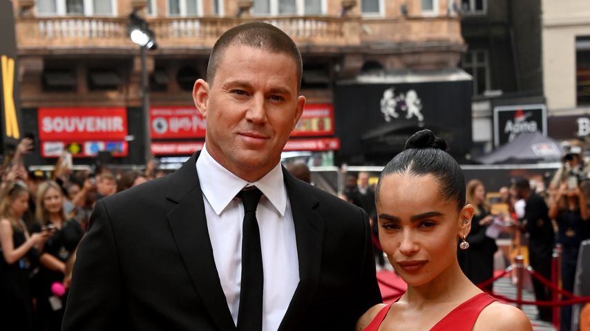Channing Tatum und Zoë Kravitz, Filmstars