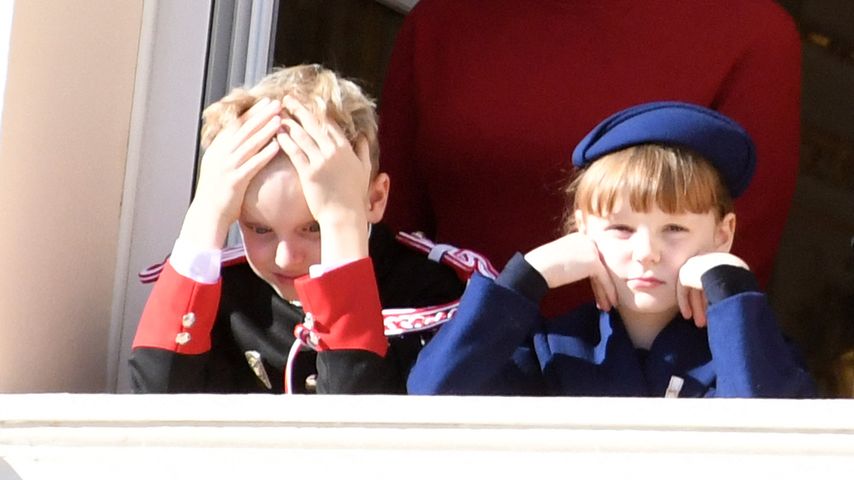 Charlène von Monaco, Prinz Jacques und Prinzessin Gabriella