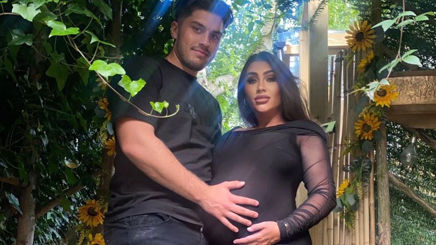 Charles Drury und Lauren Goodger im Juni 2021