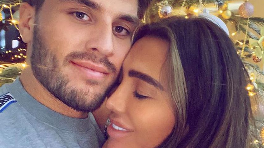 Charles Drury und Lauren Goodger im Dezember 2020