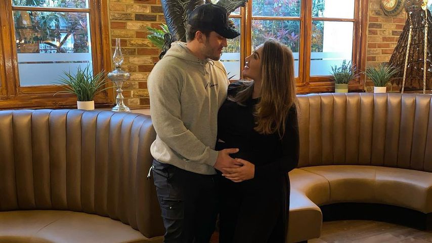 Charles Drury und Lauren Goodger im Mai 2021