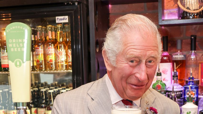 Charles III. im Juli 2022 in Rhondda