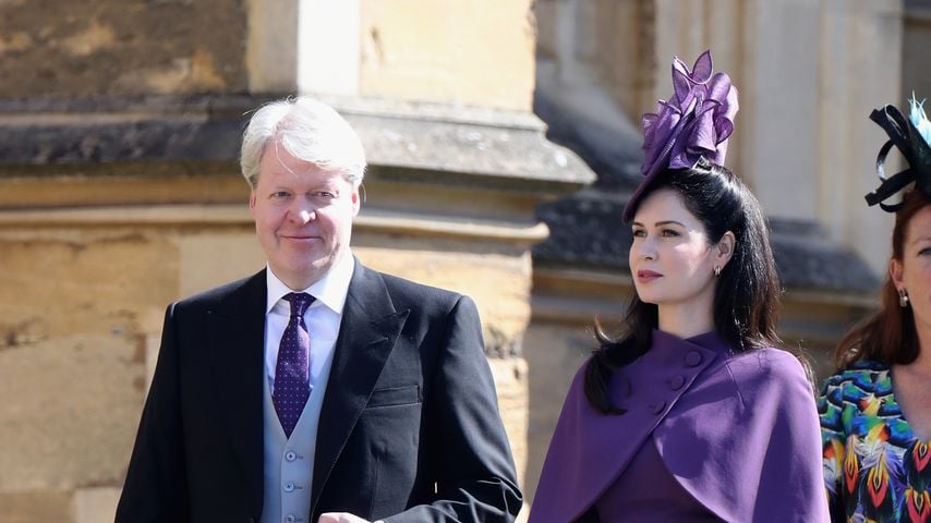 Charles Spencer und Karen Spencer bei der Hochzeit von Prinz Harry und Meghan Markle in Windsor