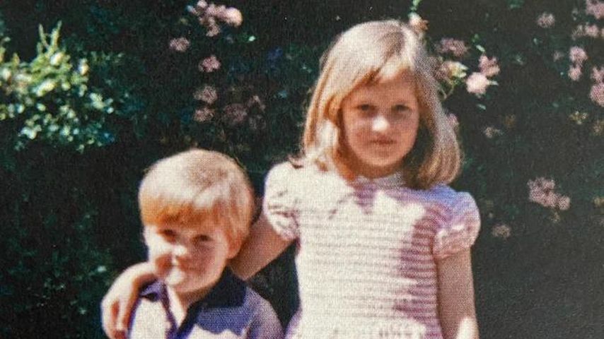 Charles Spencer und Prinzessin Diana in jungen Jahren