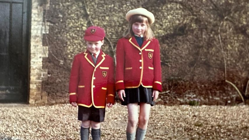 Charles Spencer und Prinzessin Diana, 1972