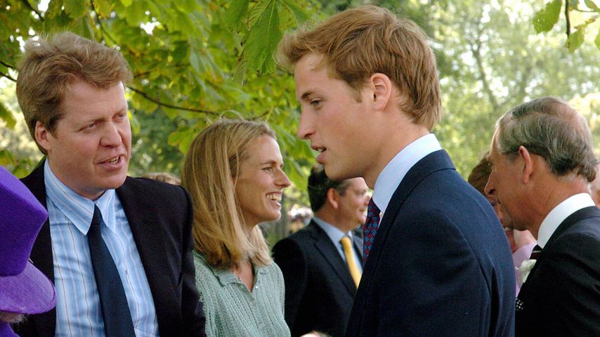 Charles Spencer und sein Neffe Prinz William, 1997