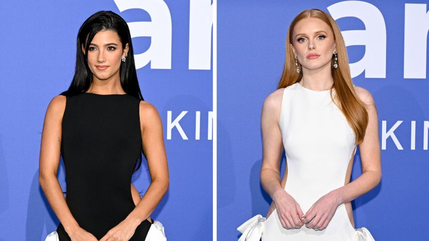 Charli D'Amelio und Abigail Cowen im gleichen Kleid auf Gala