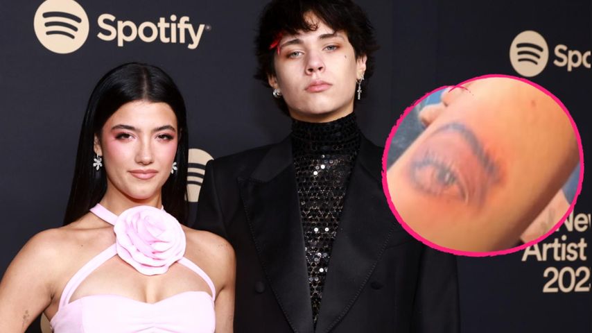 Landon Barker ließ sich Charli D'Amelios Auge tätowieren!