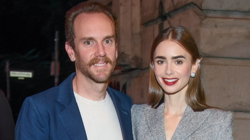 Charlie McDowell und Lily Collins in Berlin