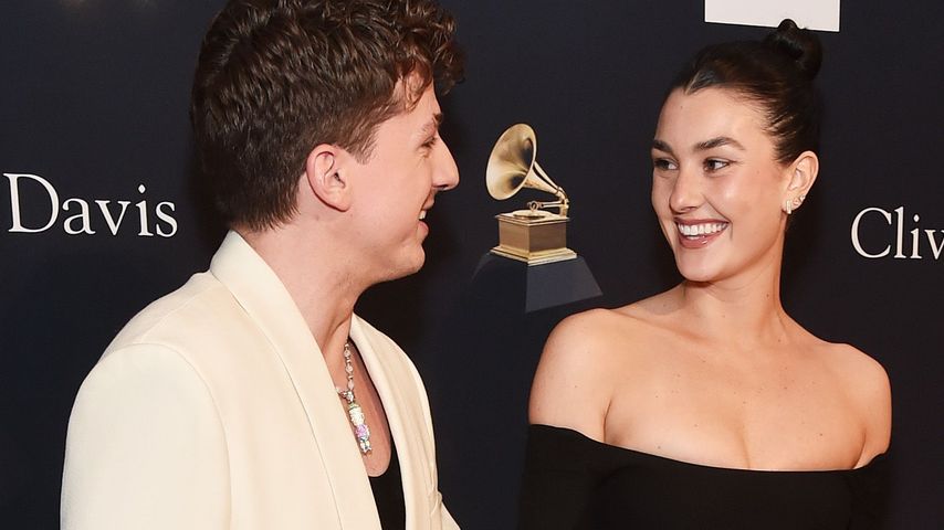 Charlie Puth und Brooke Sansone bei der Pre-Grammy-Gala
