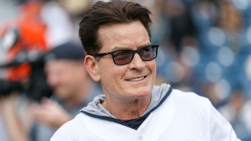 Charlie Sheen bei einem Softball-Spiel in Malibu, Januar 2019