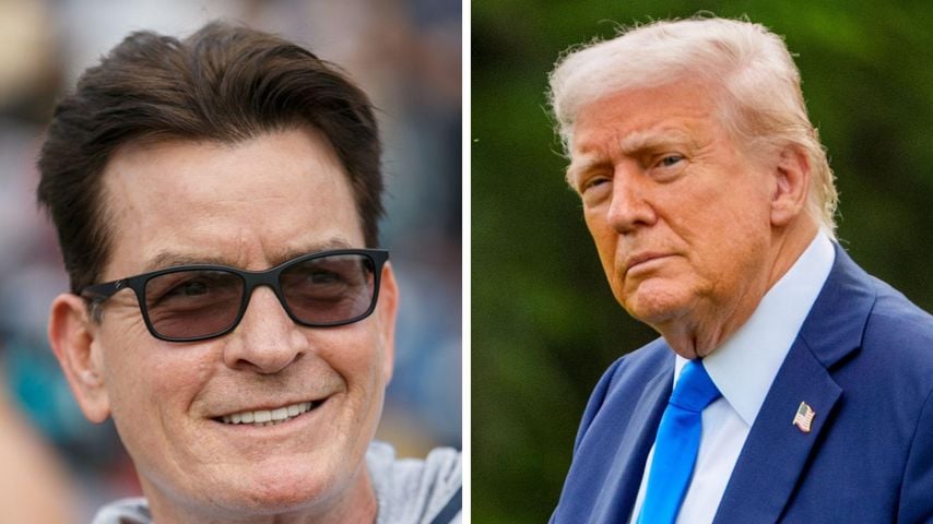 Trump prophezeite: Charlie Sheens dritte Ehe würde scheitern