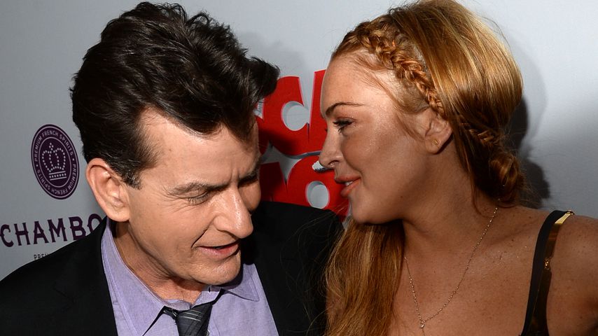 DVD-Abend: Was lief bei Charlie Sheen und Lindsay Lohan?