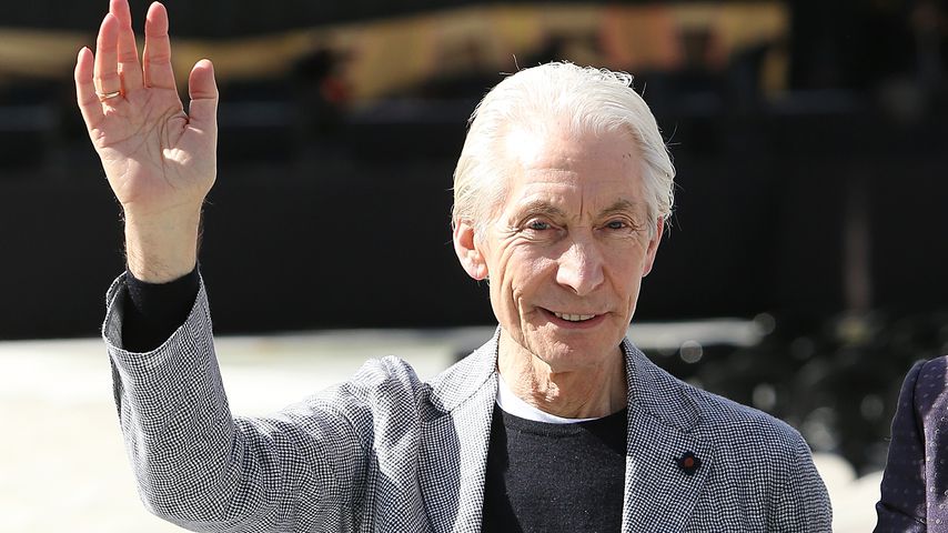Charlie Watts bei einer Tour in Australien im Oktober 2014