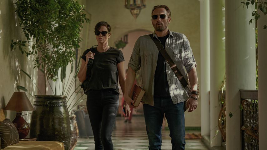 Charlize Theron und Matthias Schoenaerts in "The Old Guard"