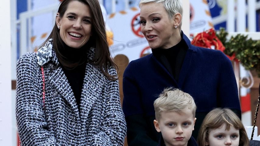 Fürstin Charlène strahlt mit ihren Kids am Weihnachtsmarkt