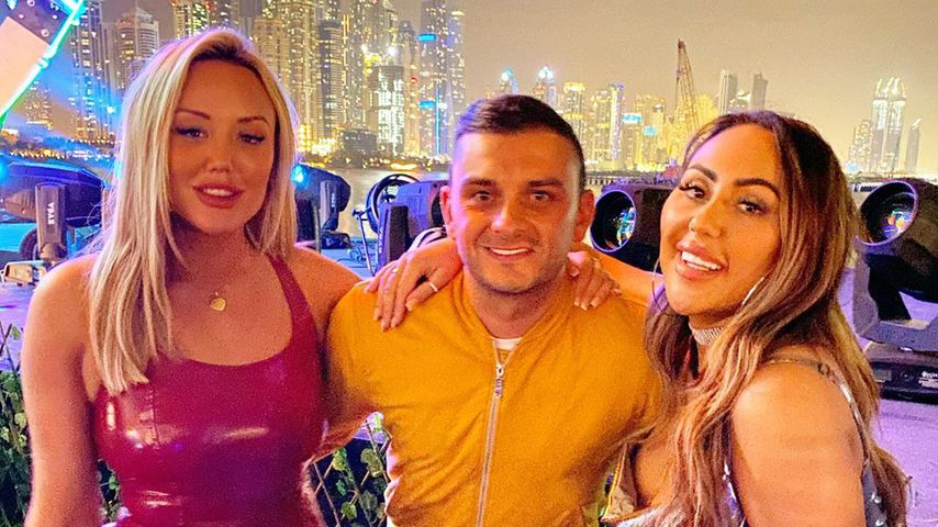 Charlotte Crosby (l.) und Chris Wright