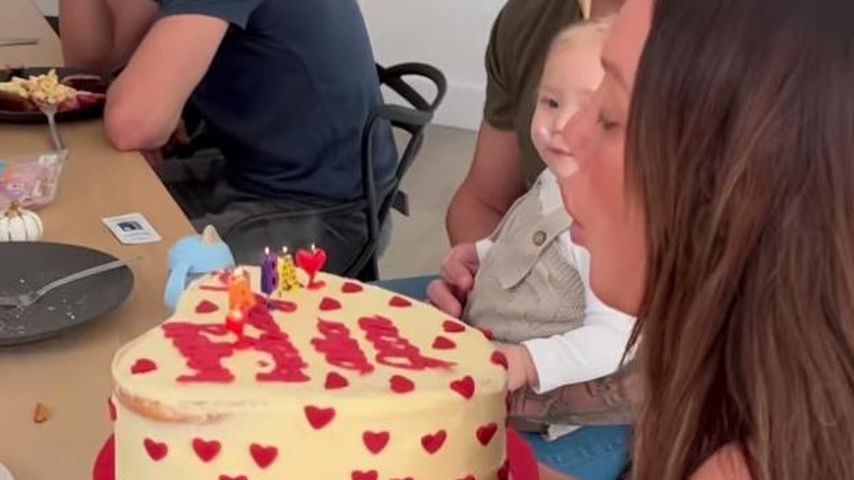 Charlotte Crosby und ihre Tochter Alba Jean
