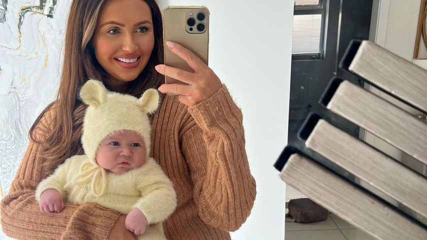 Große Sorge: Charlotte Dawsons Baby musste ins Krankenhaus