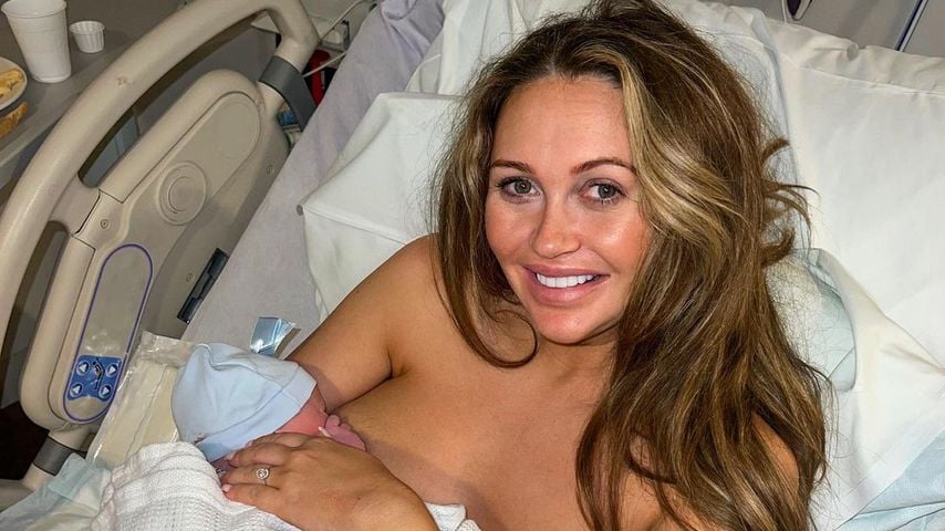 Charlotte Dawson mit ihrem Baby Jude