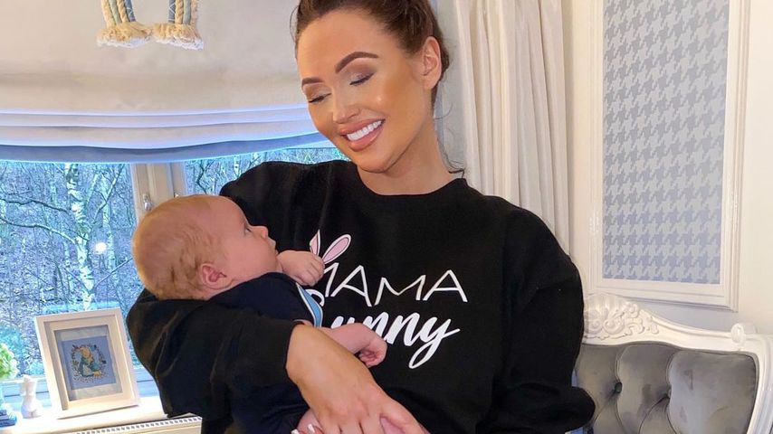 Charlotte Dawson mit ihrem Sohn Noah im März 2021