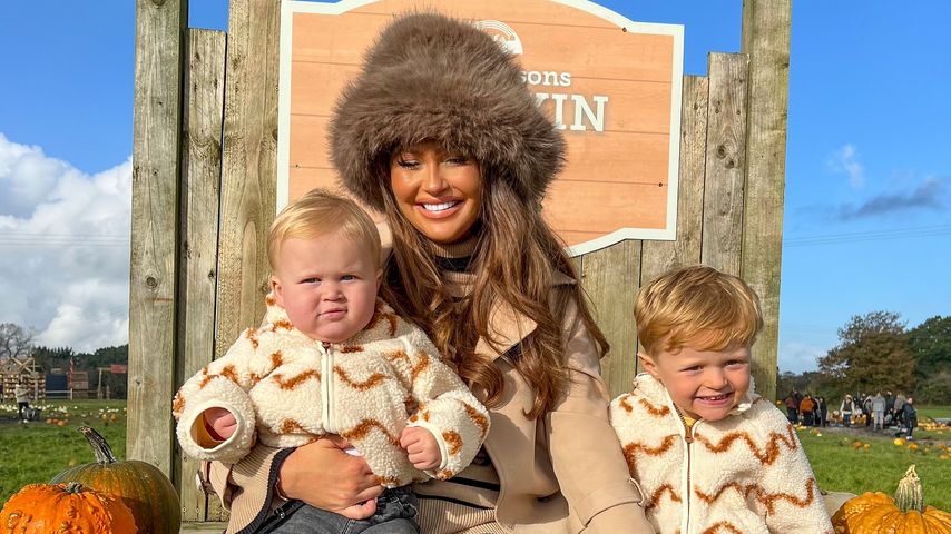 Charlotte Dawson mit ihren Söhnen, Oktober 2024