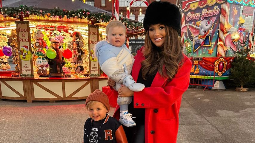 Charlotte Dawson mit ihren Söhnen, Dezember 2024
