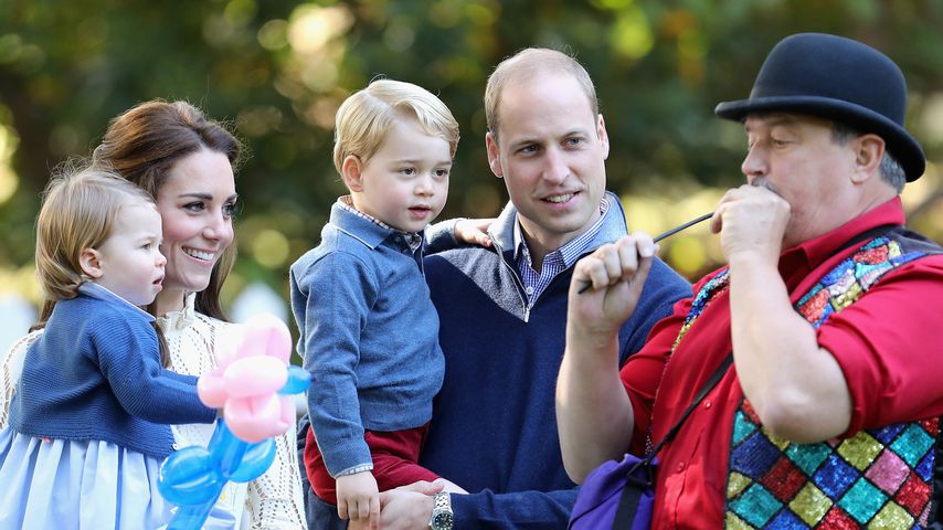 Prinzessin Charlotte, Herzogin Kate, Prinz George, Prinz William in Kanada, 2016