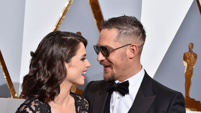 Charlotte Riley und Tom Hardy bei dern Oscars 2016