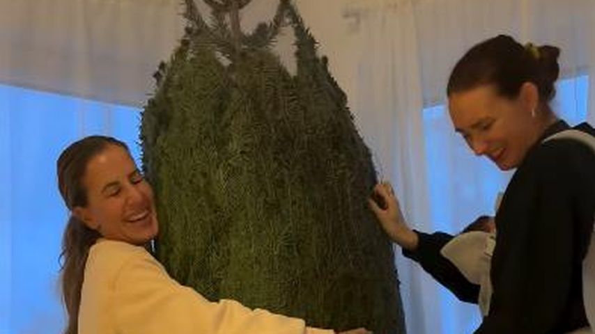 Charlotte Würdig und Georgina Stumpf im Dezember 2024