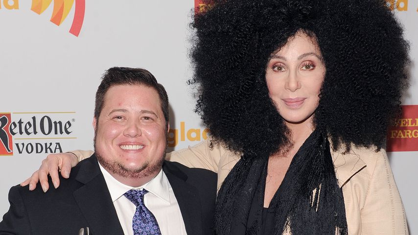 Chaz Bono mit Mama Cher