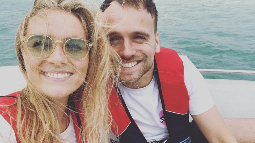 Chelsea Halfpenny und James Baxter