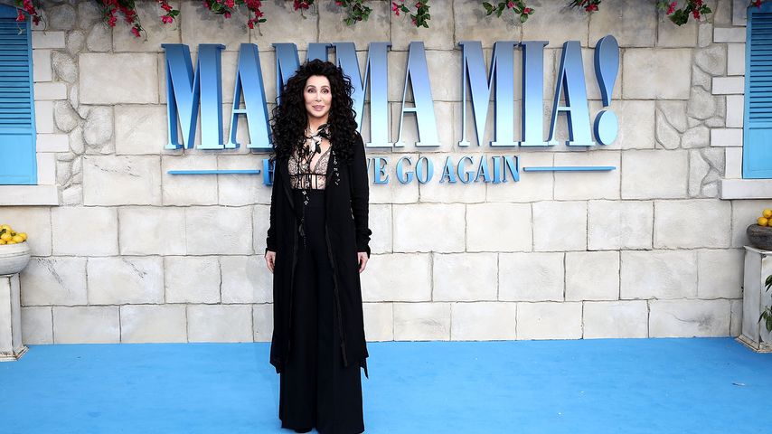 Cher, Weltpremiere zu "Mamma Mia! Here We Go Again"