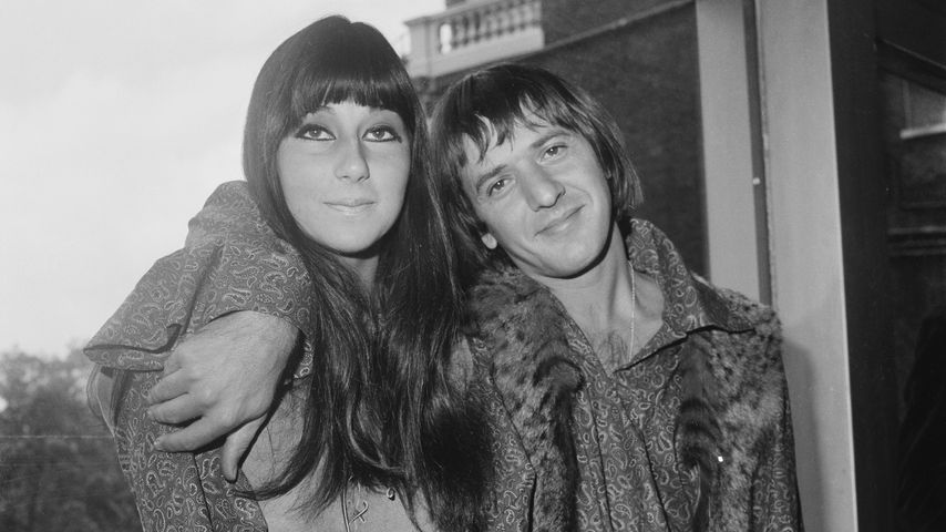 Cher und Sonny Bono 1965 in London