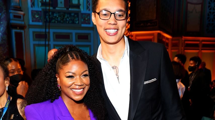 Cherelle und Brittney Griner im Februar 2023