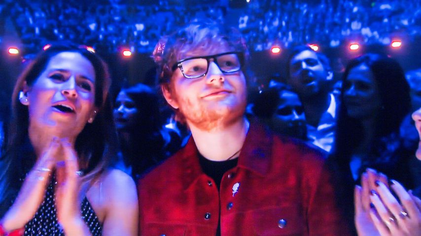 Cherry Seaborn und Ed Sheeran bei den Brit Awards