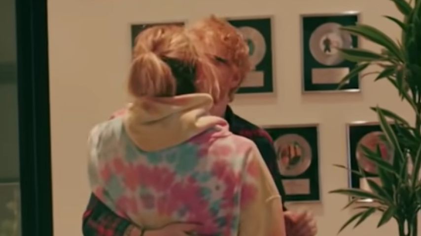 Cherry Seaborn und Ed Sheeran im Oktober 2021