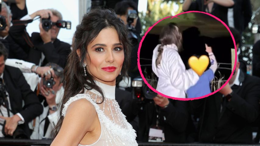 Cheryl Cole genießt Polarlichter mit ihrem Söhnchen Bear