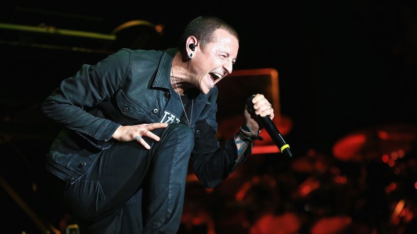 Chester Bennington im Mai 2015 in Las Vegas