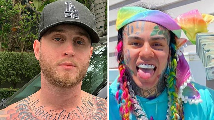 Tom Hanks' Sohn Chet hat Stress mit Skandal-Rapper 6ix9ine
