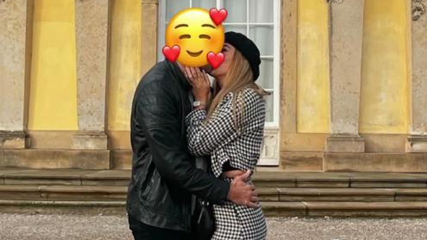 Chethrin Schulze und ihr Freund im Oktober 2022